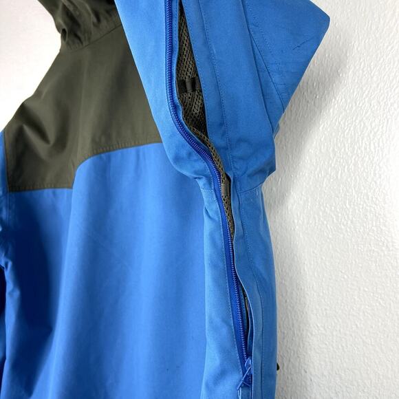 Burton x Mountain Dew MB Folsom Jacket Blue Green Snowboard Ski Men's MEDIUM - Picture 15 of 15